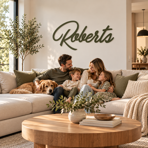 Living Room Custom Signs