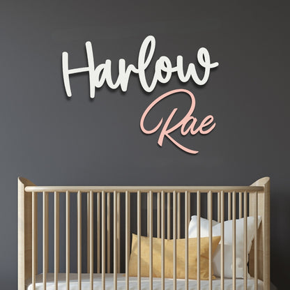 Custom Name Sign for Nursery